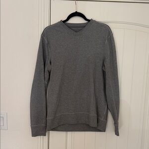 lululemon athletica Charcoal V-Neck Sweater